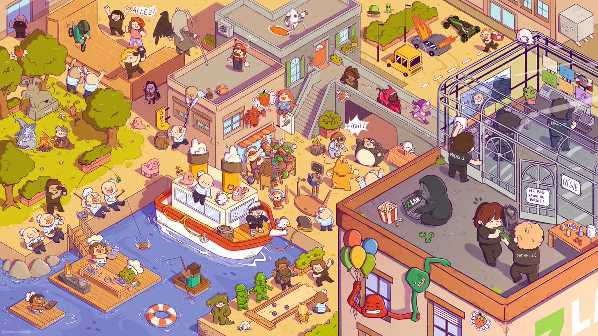 Pour cette édition de <a href="/boat_slash/">BOAT - La culture au sens large</a> spéciale #ZLAN2025 nous avons eu l'honneur d'avoir un dessin de <a href="/gomar_melade/">Gomar melade 🍉</a> pour l'épreuve de la Vigie !

Un immense merci à elle 💚