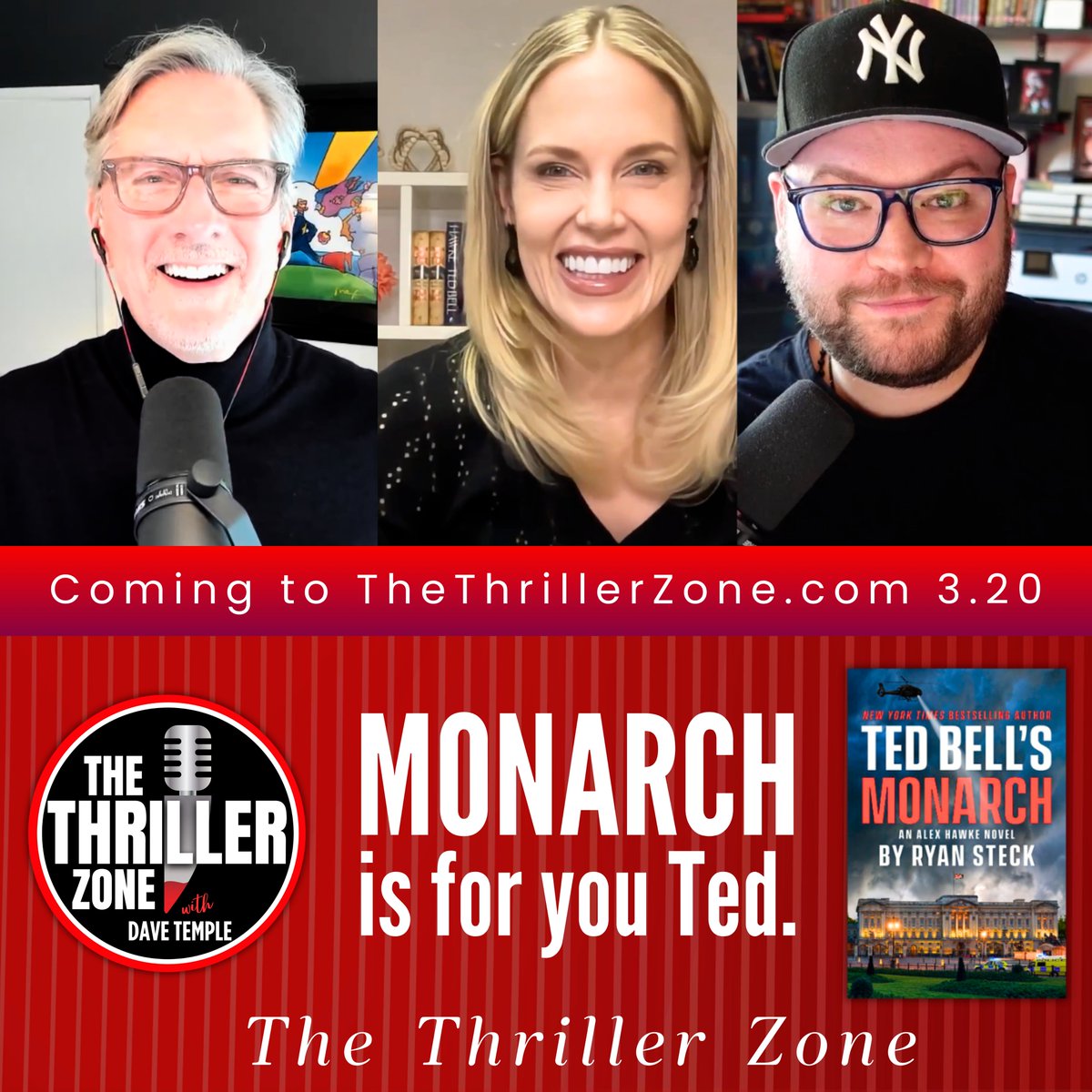 TheThrillerZone's tweet photo. HAPPY FRIDAY fellow #thrillerlovers.
1) If not yet check my convo w/ @adrianmckinty soon: #fnawesome
2) Agents Hunting? Catch @Mark_Gottlieb for a Master Class in #querying &
3) READ #Monarch by @RyanSteckAuthor (#TedBell would love it)
Its ALL here 👉https://t.co/wCd1IXQQdP👈 https://t.co/XgGq2Sk7Vu