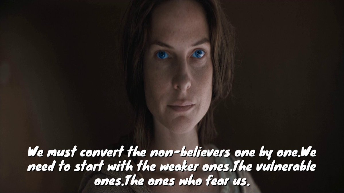 TheFinalQueue's tweet image. Those eyes... 👀 Bene Gesserit vibes are strong! &quot;We must convert the non-believers...&quot; #Dune #BeneGesserit #ConversionGoals