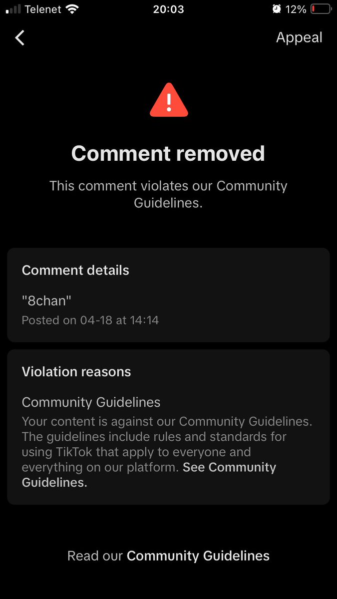 Punching_onion's tweet photo. Tiktok moderators are js mad https://t.co/ltddV8wBSU