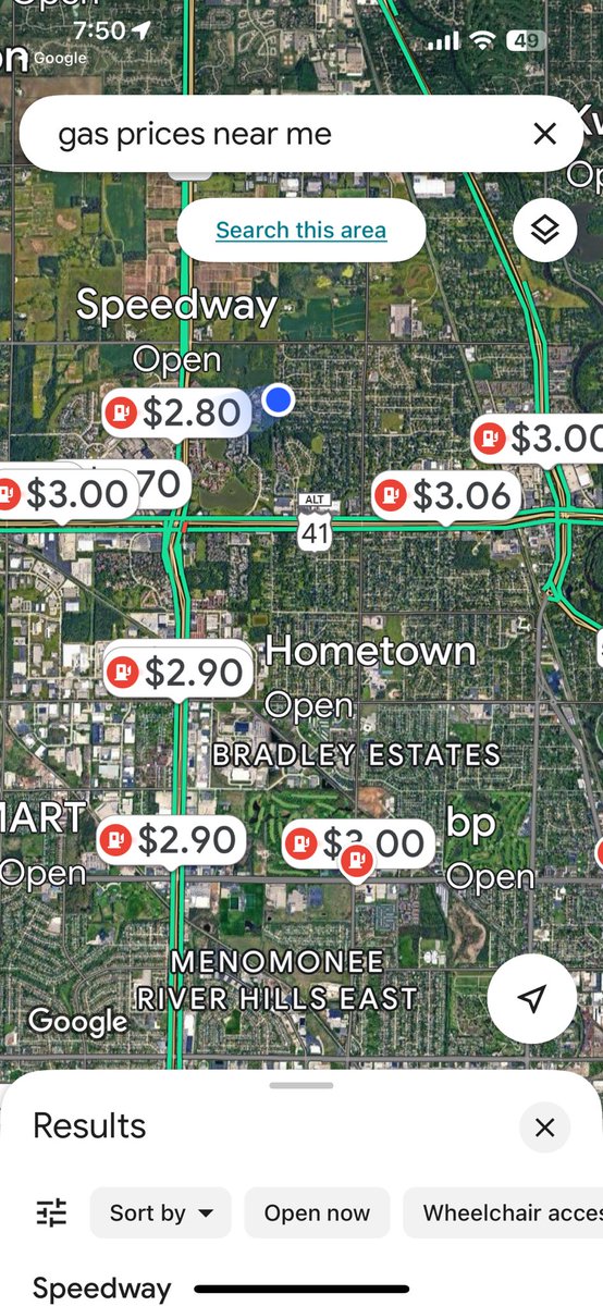 AustrupG's tweet photo. @DawnsMission $2.70-$3.07 in Milwaukee Wisconsin https://t.co/yHzDaJCjom