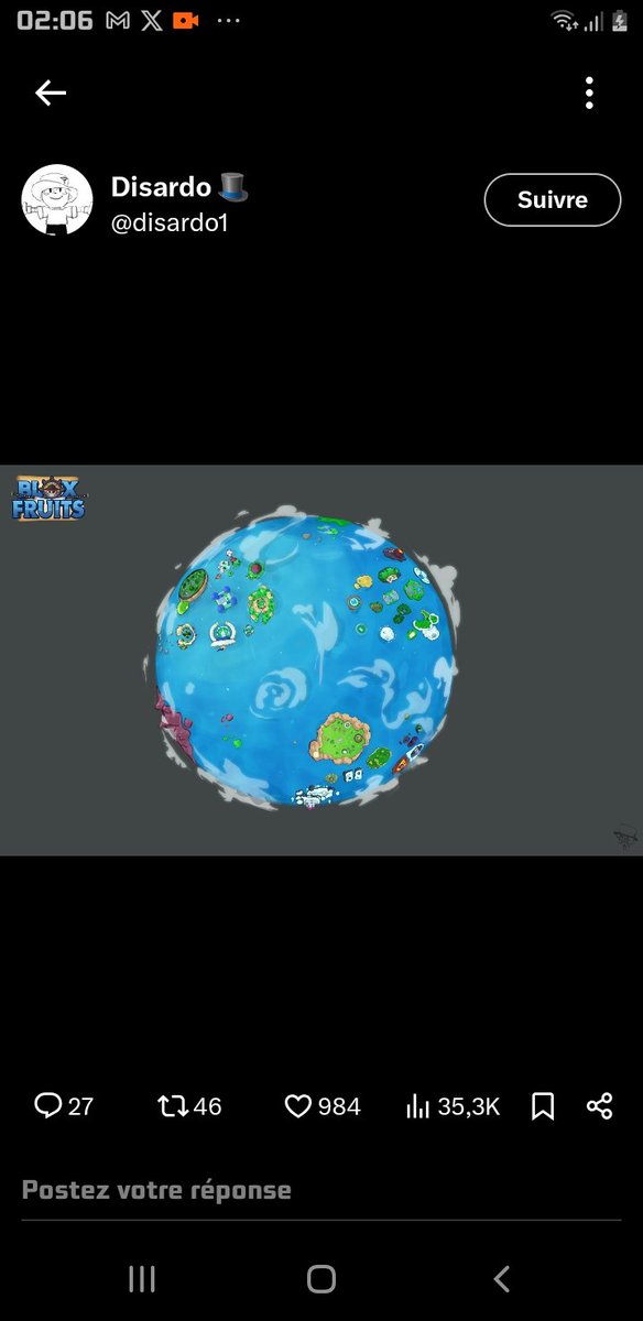 yo this is planet blox fruit. pretty cool right? by desardo