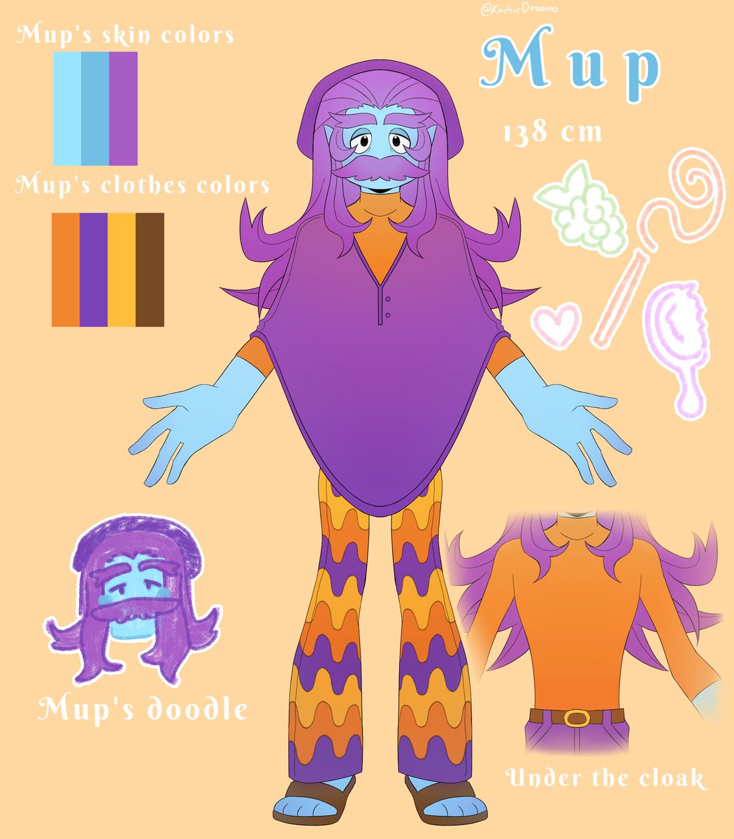 Mup, Puppet oc! 
With filter // Without filter
#welcomehomeoc #artmoots