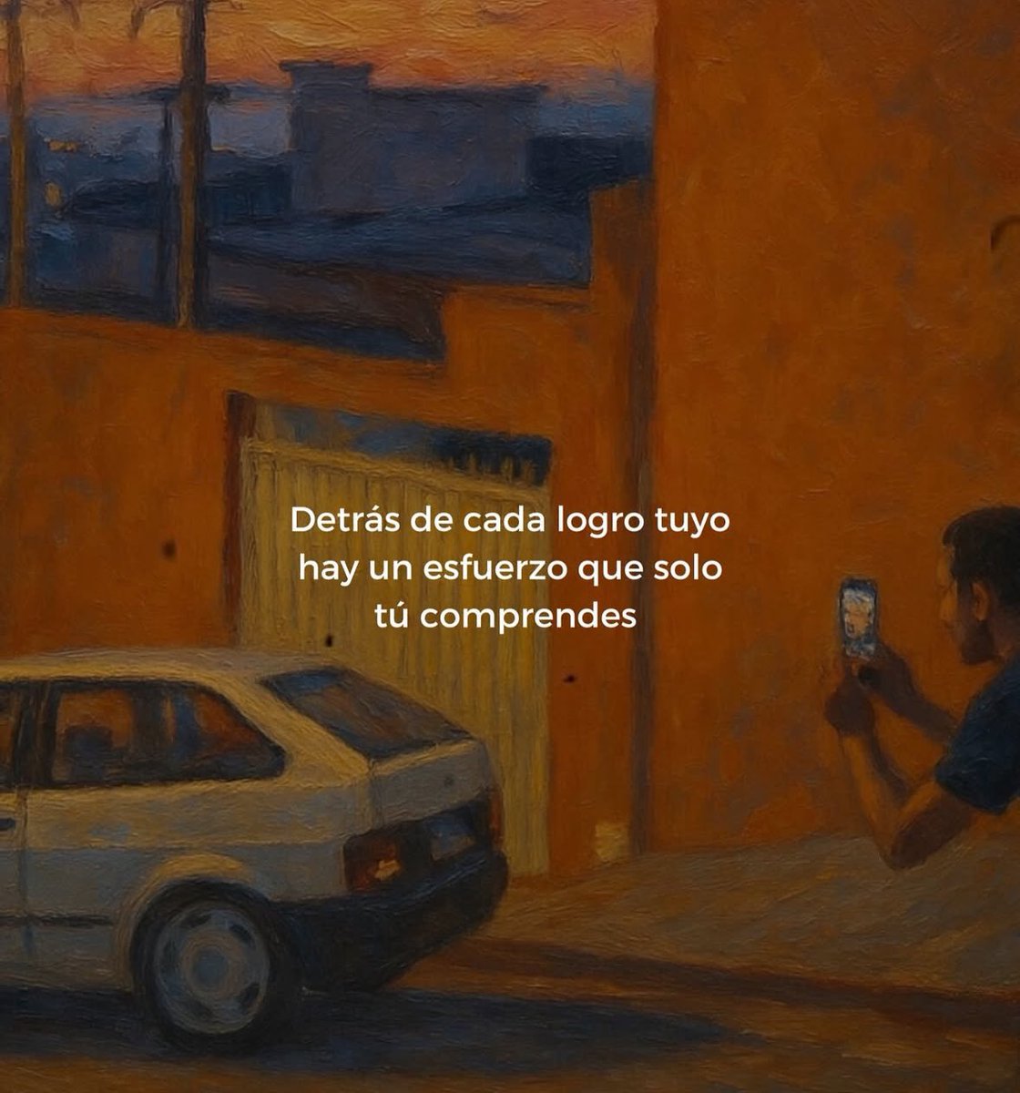 Detrás…