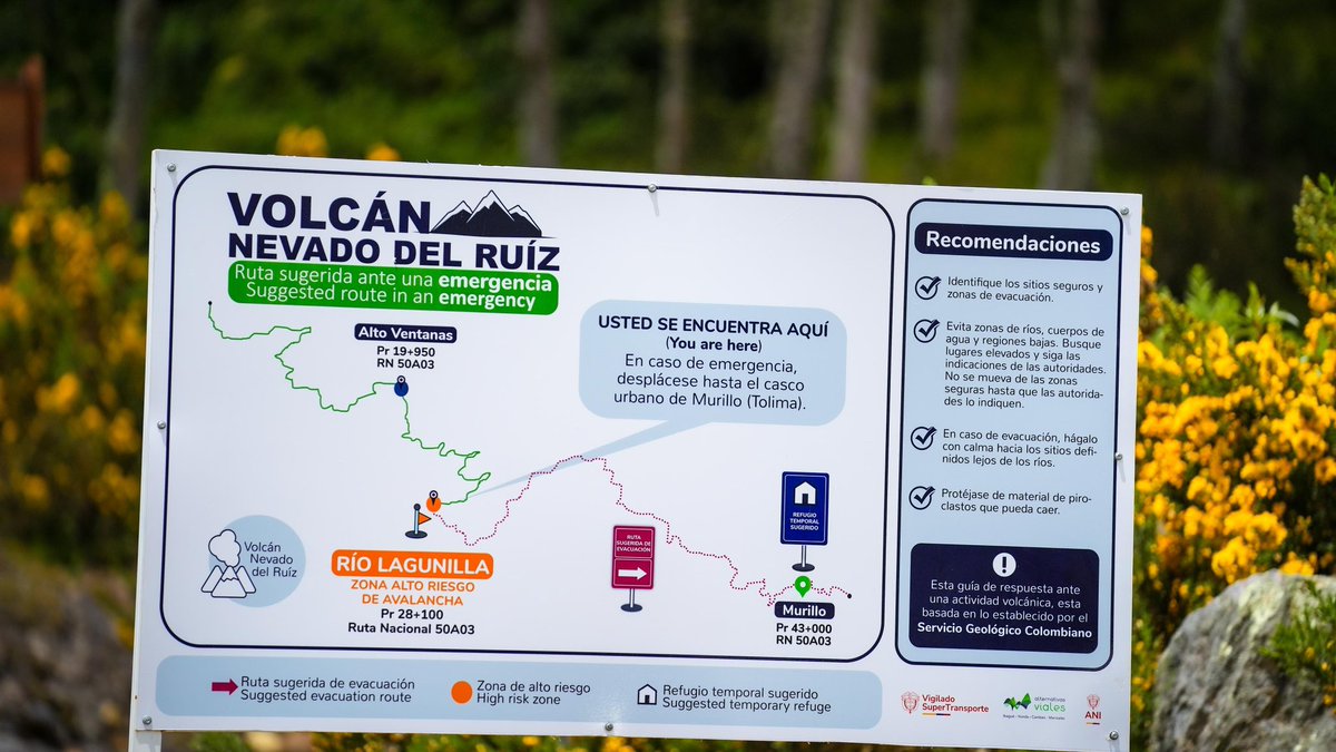 AdrianaMatizTol's tweet photo. En este Viernes Santo recorrimos la zona con función armortiguadora del Parque Nacional Natural Los Nevados, con el propósito velar por el cumplimiento de la sentencia 10716 e inspeccionar los 4 puntos de control ambiental sobre la vía Murillo-Manizales 🌱 https://t.co/bSRpRlkRRx