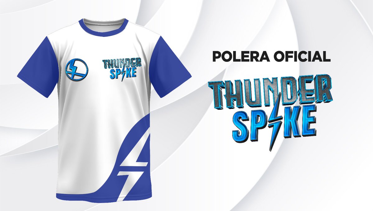 Amigos, les presentamos el diseño de polera que sera sorteada en thunderspike. estamos pensando llevar este diseño en unidades limitadas al venue para la venta. La polera es 100% algodón y serán tallas estándar.