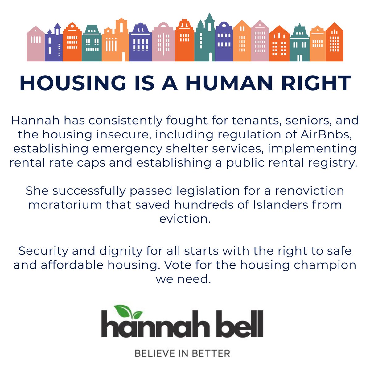 Hannah Bell, the person who has done more for tenants than entire governments is running to be the Leader of the Green Party of PEI. You have to be a member to vote for her. 
Join, donate, nominate a housing champion today!
peigreens.ca/Page/35490