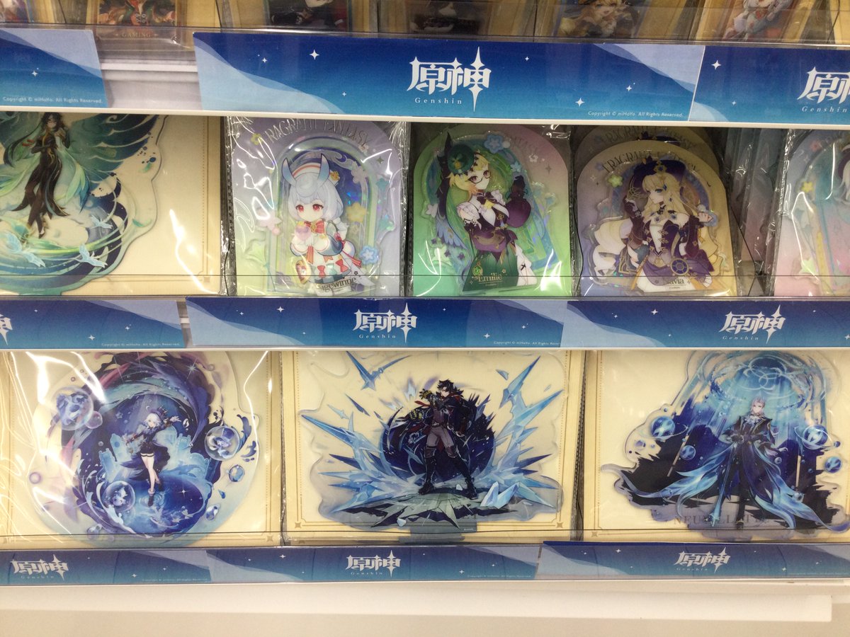 商品情報】 ＼「原神」コーナー展開中！！／ 新商品も入荷しましたアニ