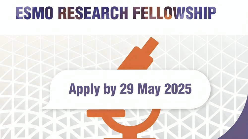 OncoDaily (@oncodaily) on Twitter photo Applications are open for the European Society for Medical Oncology (<a href="/myESMO/">ESMO - Eur. Oncology</a>) Research Fellowship
oncodaily.com/blog/esmo-rese…
#OncoDaily #Oncology #Cancer #Health #Medicine #MedTwitter #MedEd #MedOnc #MedNews #ESMO #ESMOResearchFellowship Applications are open for the European Society for Medical Oncology (<a href="/myESMO/">ESMO - Eur. Oncology</a>) Research Fellowship
oncodaily.com/blog/esmo-rese…
#OncoDaily #Oncology #Cancer #Health #Medicine #MedTwitter #MedEd #MedOnc #MedNews #ESMO #ESMOResearchFellowship