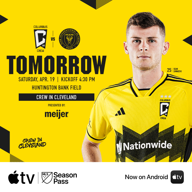 ColumbusCrew's tweet photo. Nearly Showtime 🍿