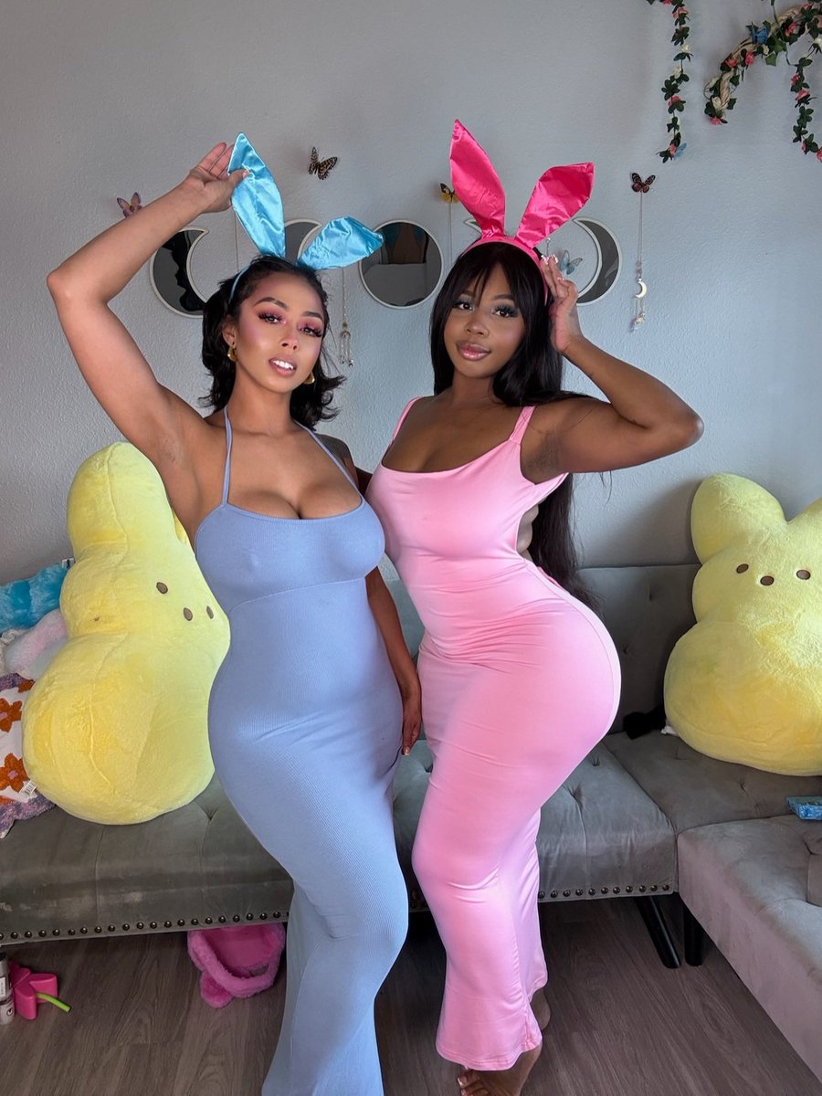 CarmineRose_'s tweet photo. Why have one bunny when you can have two? 🐰 https://t.co/SWiuXUWDLZ