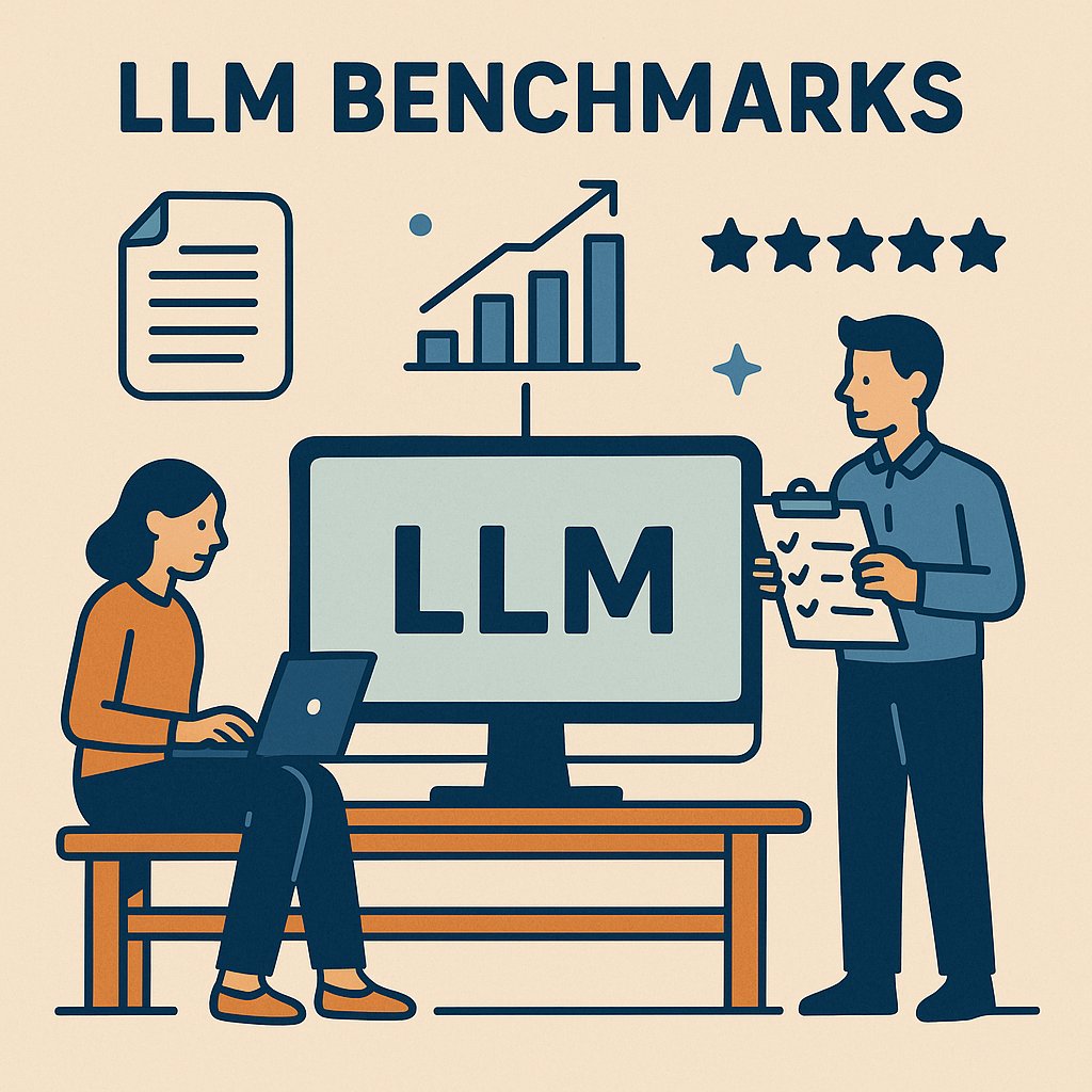 ๐๐๐ (@lord_on_x) on Twitter photo Letโs talk LLM evaluation benchmarks!
Hyperbolic Labs just shared a great overview of how they test AI models to measure skill, accuracy, and alignment. Here's a quick breakdown
<a href="/hyperbolic_labs/">Hyperbolic</a> <a href="/hyperbolic_eacc/">Hyperbolic - e/acc</a> <a href="/d_u_bbles/">dubbles</a> Letโs talk LLM evaluation benchmarks!
Hyperbolic Labs just shared a great overview of how they test AI models to measure skill, accuracy, and alignment. Here's a quick breakdown
<a href="/hyperbolic_labs/">Hyperbolic</a> <a href="/hyperbolic_eacc/">Hyperbolic - e/acc</a> <a href="/d_u_bbles/">dubbles</a>