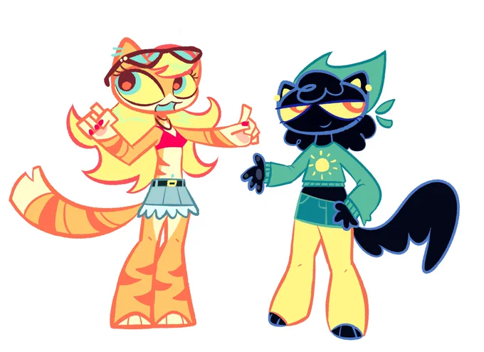 I give like every character an oval head 
