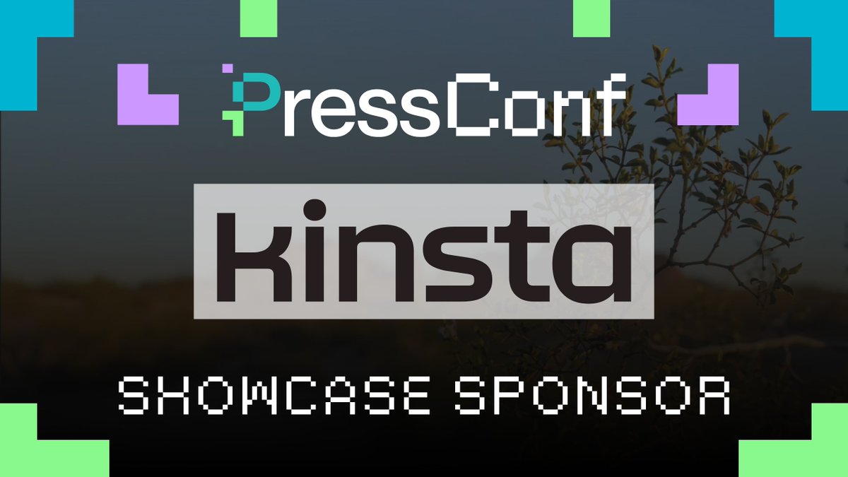 Press__Conf's tweet image. 🚀 We're thrilled to welcome @kinsta as a #PressConf Showcase sponsor!
Known for their blazing-fast managed hosting for WordPress, Kinsta empowers agencies, devs, and enterprises alike.
We're grateful for their support!
🗓️ April 23–26 | Tempe, AZ
🔗 pressconf.events/sponsors/