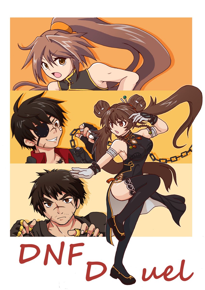 totsukisetsu's tweet photo. DNF Duelのオフ大会で使うPOP用にイラスト描きました

EVOJサイドとかKGPに持ってってもらえるらしいです〜 https://t.co/b4LzYXCmAN