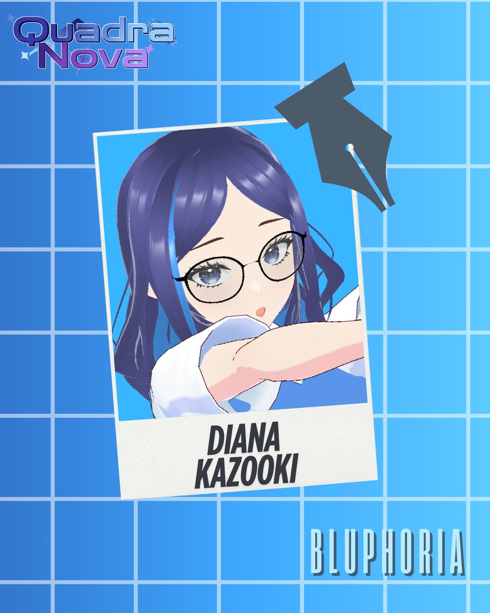 DianaKazooki's tweet photo. "ambilah kuas mu dan eksplor warna jati dirimu"
.
.
I'm ready to Bluphoria's Debut, Diana da yoo!
#QuadraNova #DianaKazooki #Bluphoria #VTuberID #VTubersID #VirtualYouTuberIndonesia #VirtualYouTuberID #VTuberIndonesia #VTubersIndonesia https://t.co/DiZMso5UuL