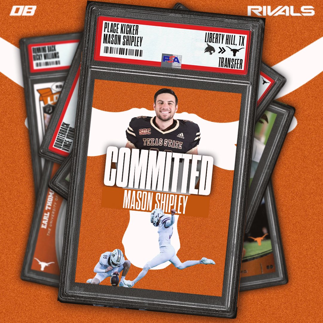 orangebloods_'s tweet photo. BREAKING: K Mason Shipley Has Committed to Texas!

That’s the Third Transfer Commitment Texas Has Received Today! https://t.co/kpKjeR0G3o
