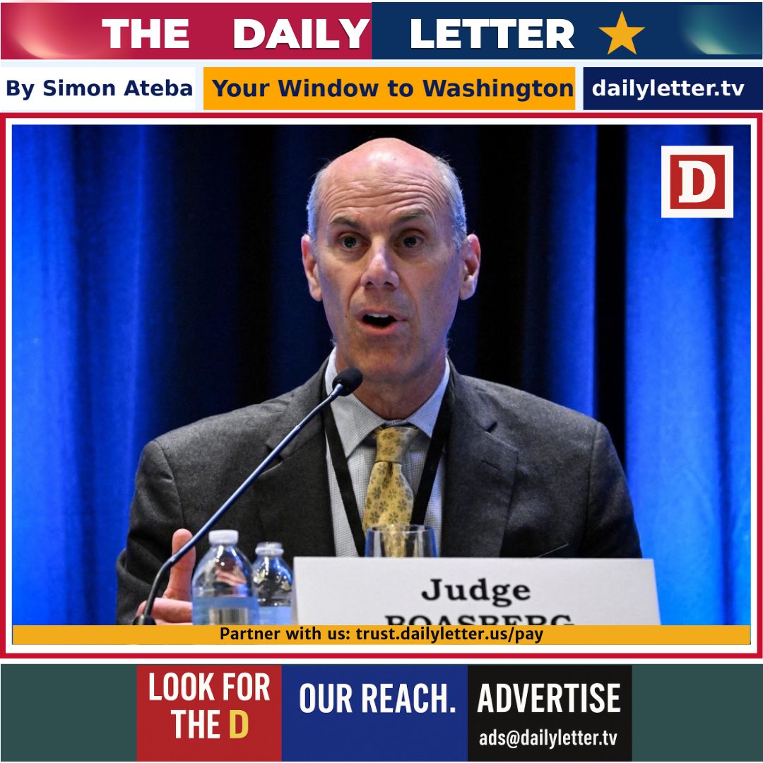 simonateba's tweet image. BREAKING: DC Circuit Temporarily Pauses Judge James Boasberg’s Contempt Order Against Trump Officials, Citing Need for Review
A three-judge panel on the U.S. Court of Appeals for the D.C. Circuit — Judges Pillard, Katsas, and Rao — has issued an administrative stay of a…