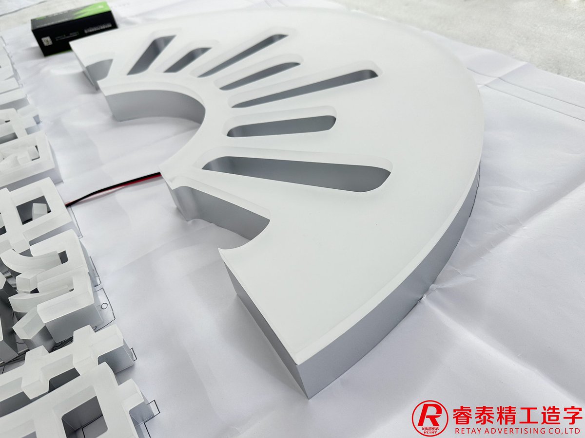 LeiTin20's tweet image. Acrylic  front luminous letter
#FrontLitLetters
#ChannelLetter
#RetaySign
