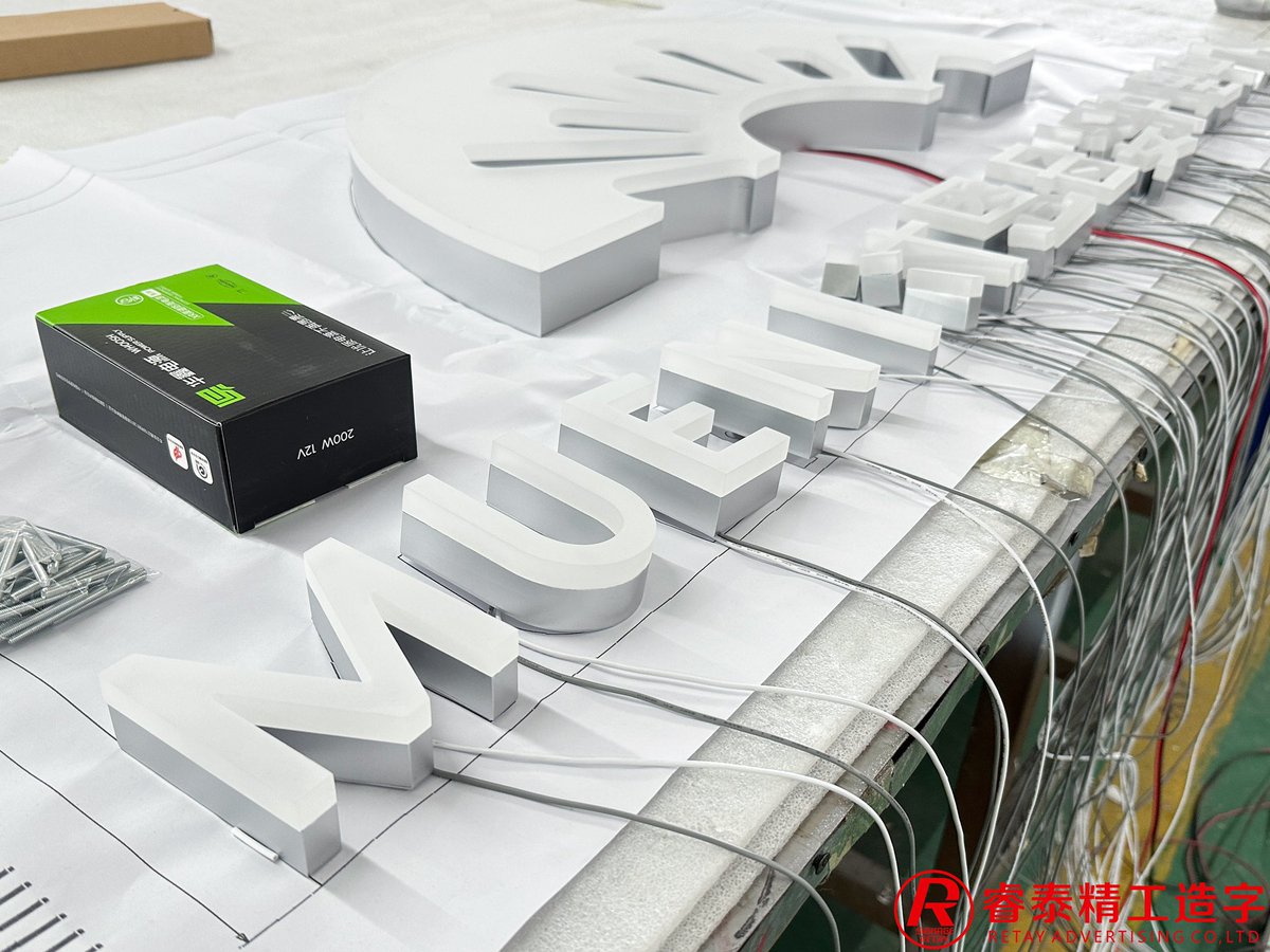 LeiTin20's tweet image. Acrylic  front luminous letter
#FrontLitLetters
#ChannelLetter
#RetaySign