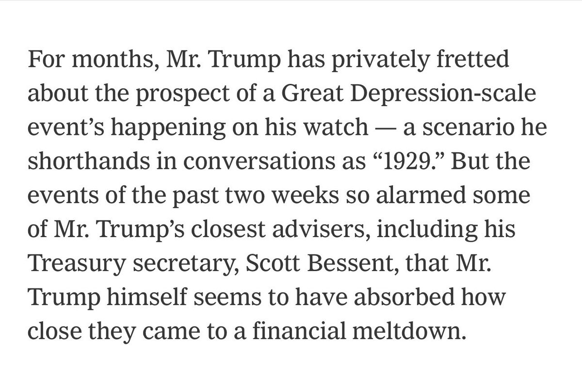 Trump is keenly aware of how terrible his economic policies are. 

That is the most pathetic part.