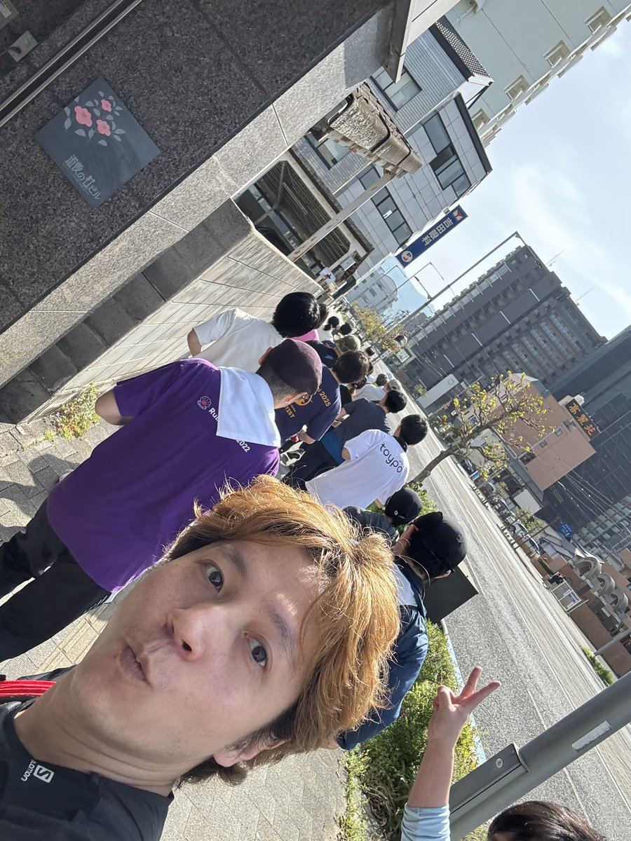 yuki3738's tweet photo. スタートー！ #rubykaigi5k https://t.co/ZDp5DSWXQm