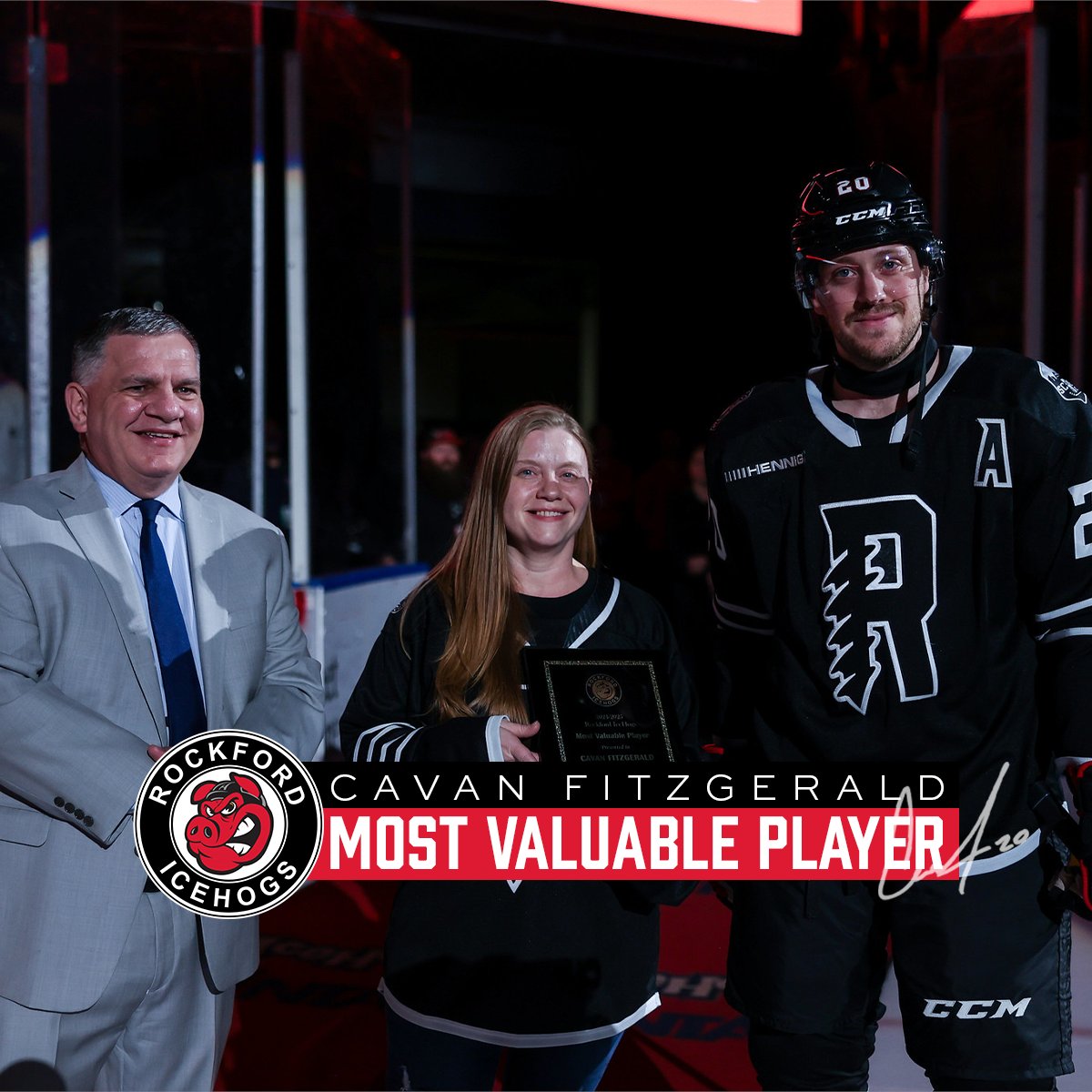goicehogs's tweet photo. Congratulations to our 2024-25 award winners, including our MVP, Cavan Fitzgerald 🏆

#GoHogs
🔗: https://t.co/UotlJAJCrY
(continued in thread) https://t.co/PtSFFYjfg6