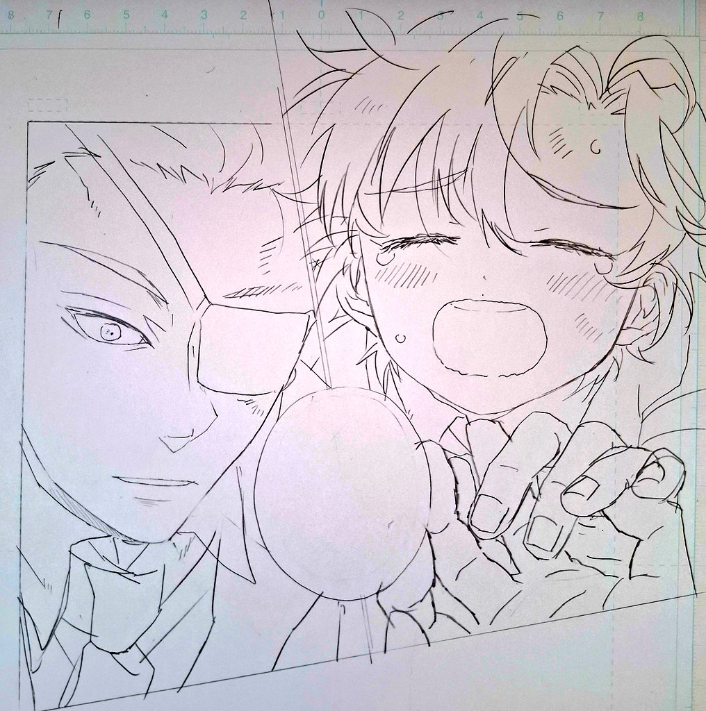 不運でべそかく伊くんが可愛く描けたからちょっと見てって 