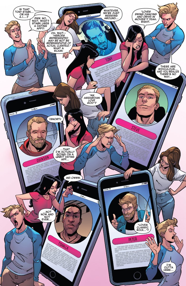 // El Tinder de Marvel (???)