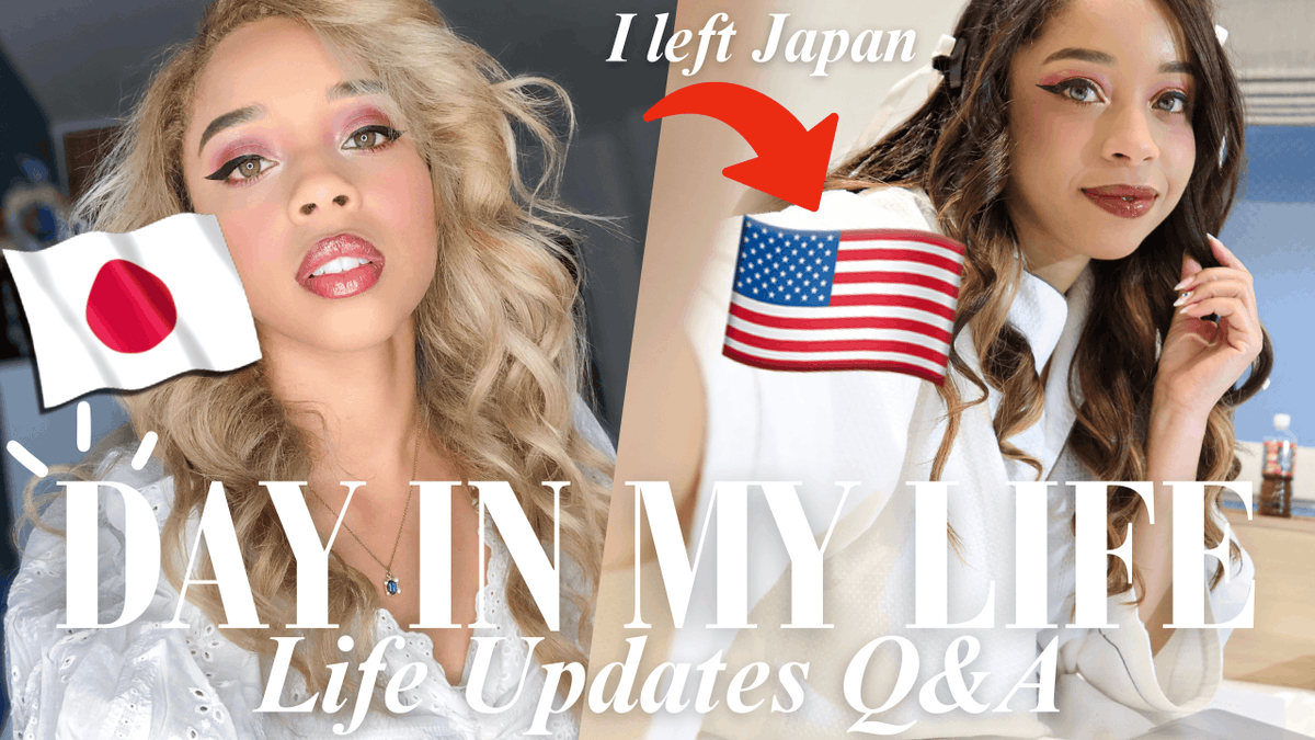 LIFE UPDATE Q&amp;A VLOG is now LIVE!!!!!!!!

What I’ve been doing, Leaving Japan, jobs, and a big reveal coming soon? 👀

I FINALLY POSTED 🥹
youtube.com/watch?v=Z1VpJo…