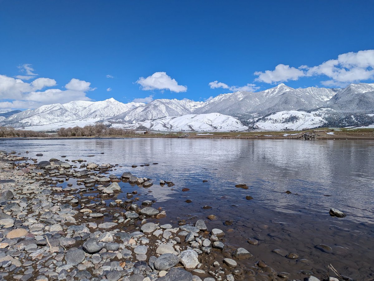 April snow showers always make things pretty.