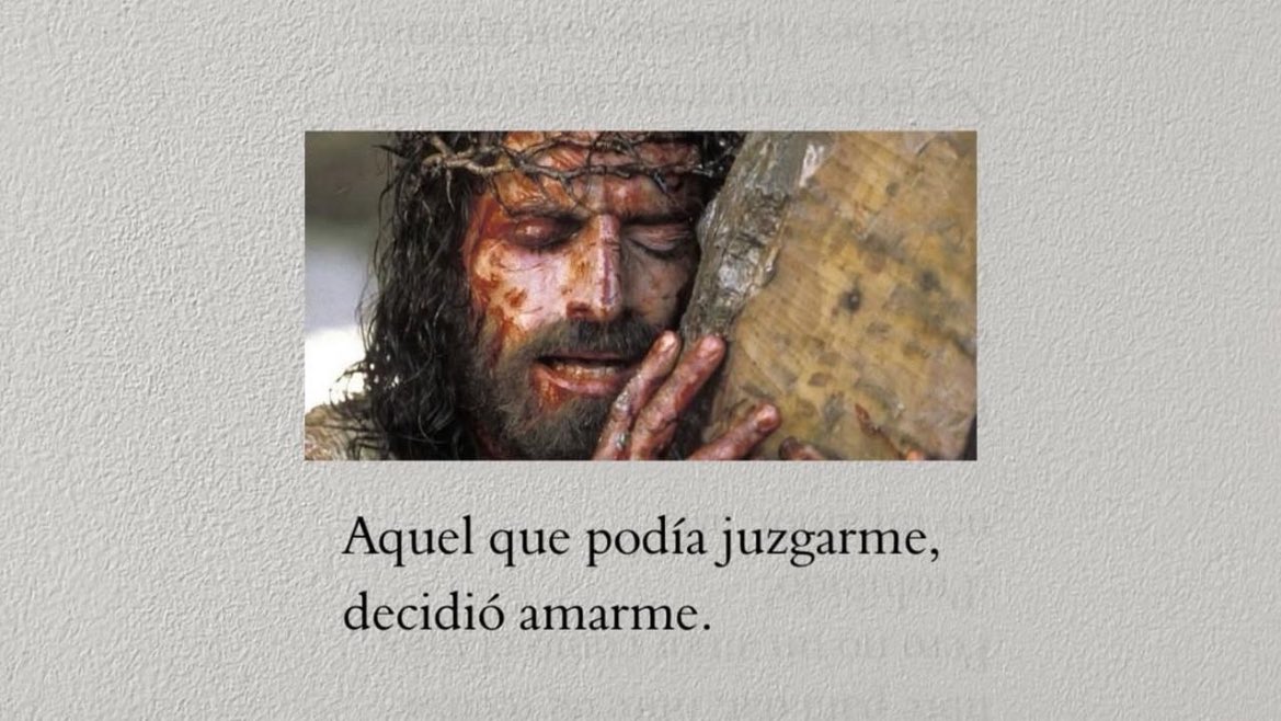 draclarisel's tweet photo. Aquel que podía juzgarme, decidió Amarme.
#SemanaSanta2025 https://t.co/mbyqErQyN2