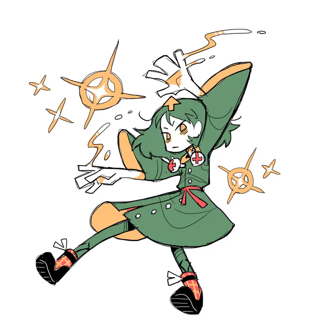 magic child. causing trouble. 