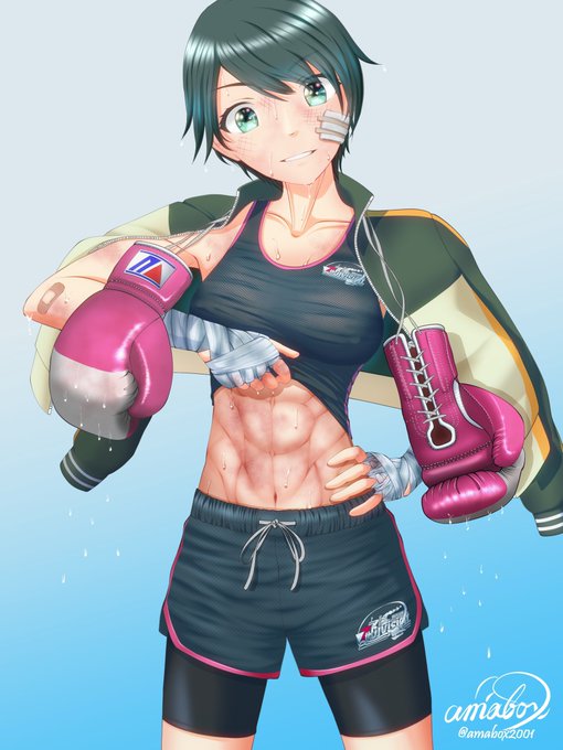 今週は月火木金でジムに行ってマススパー計15R(月6R火3R,木4R,金2R)🥊🥊💨金曜は結構激しいマススパーが出来て楽しかった(^^)脚と背中が筋肉痛w
朝練は毎日出来た(^o^)毎日プランクやって腹筋も付いてきた(^^) 