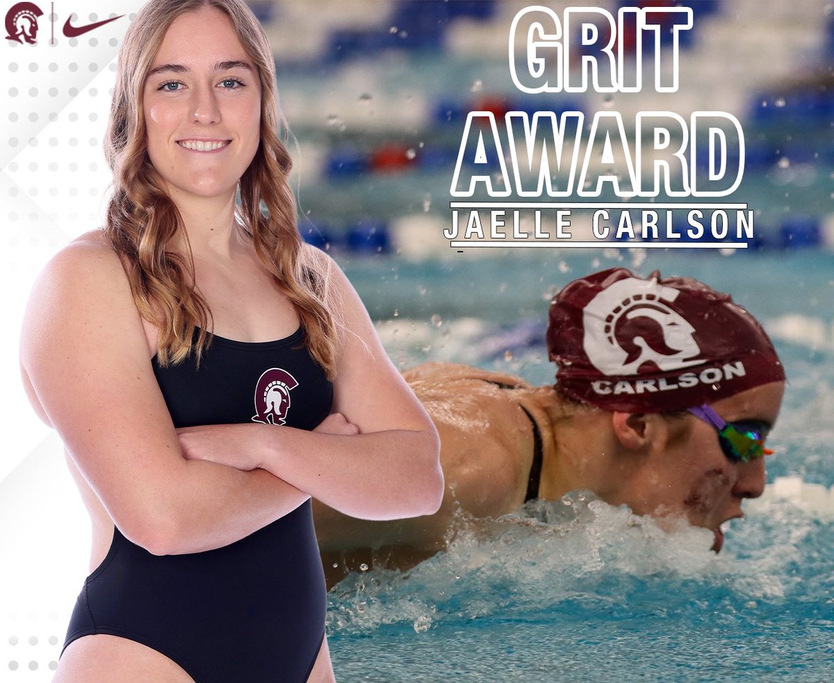 Greatness. Respect. Integrity. Teamwork. Jaelle Carlson lived out every part of the GRIT mindset this season—in and out of the pool. Her dedication at every practice, her relentless pursuit of improvement, and her leadership through quiet consistency made her stand out.