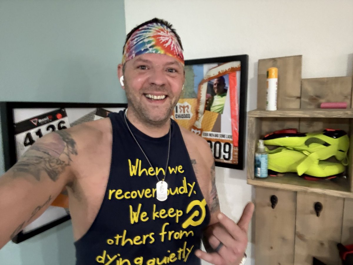 soberdaddy2's tweet photo. 1,600 DAYS SOBER!!!

I did it! Definitely not the end. Just another perfect spot to reflect on how far I’ve come. It’s never a bad thing to look back, so long as your main focus is forward!

Celebrated with a phenomenal @onepeloton ride

#SoberDaddy
#RecoveryPossee https://t.co/nbZcjLwvtI