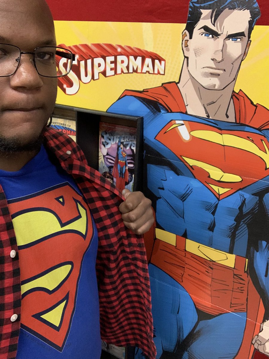 kylejohnson2813's tweet photo. Superman as a character means a lot to me and makes me what to be a better kind person and keeps me going through these tough times #superman #supermanday https://t.co/fewtagCaBo