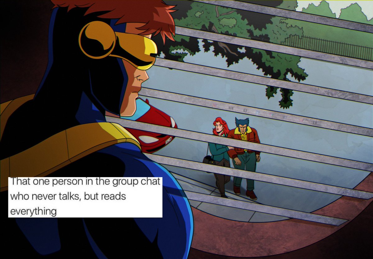 PunkerDuckie's tweet photo. Watching. Waiting...
#xmen #grouptext #xmenmeme #xmenmemes https://t.co/AvFBCv9neB