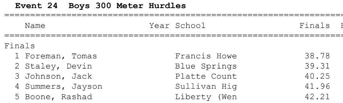 staley_devin's tweet image. Love coming out of this meet with two new PRs
300Mh-39.3 2nd place
110Mh-15.1 3rd place @BSHSBoysTF