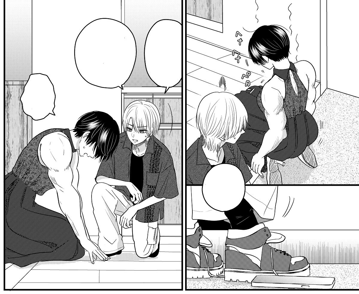 ちなみにここで真珠ちゃんがへにゃへにゃ～となるのは
状況に今更怯えた+怒りでストッパーが飛んでやり過ぎるとこだったと気づいて恐怖した
からだったりします 