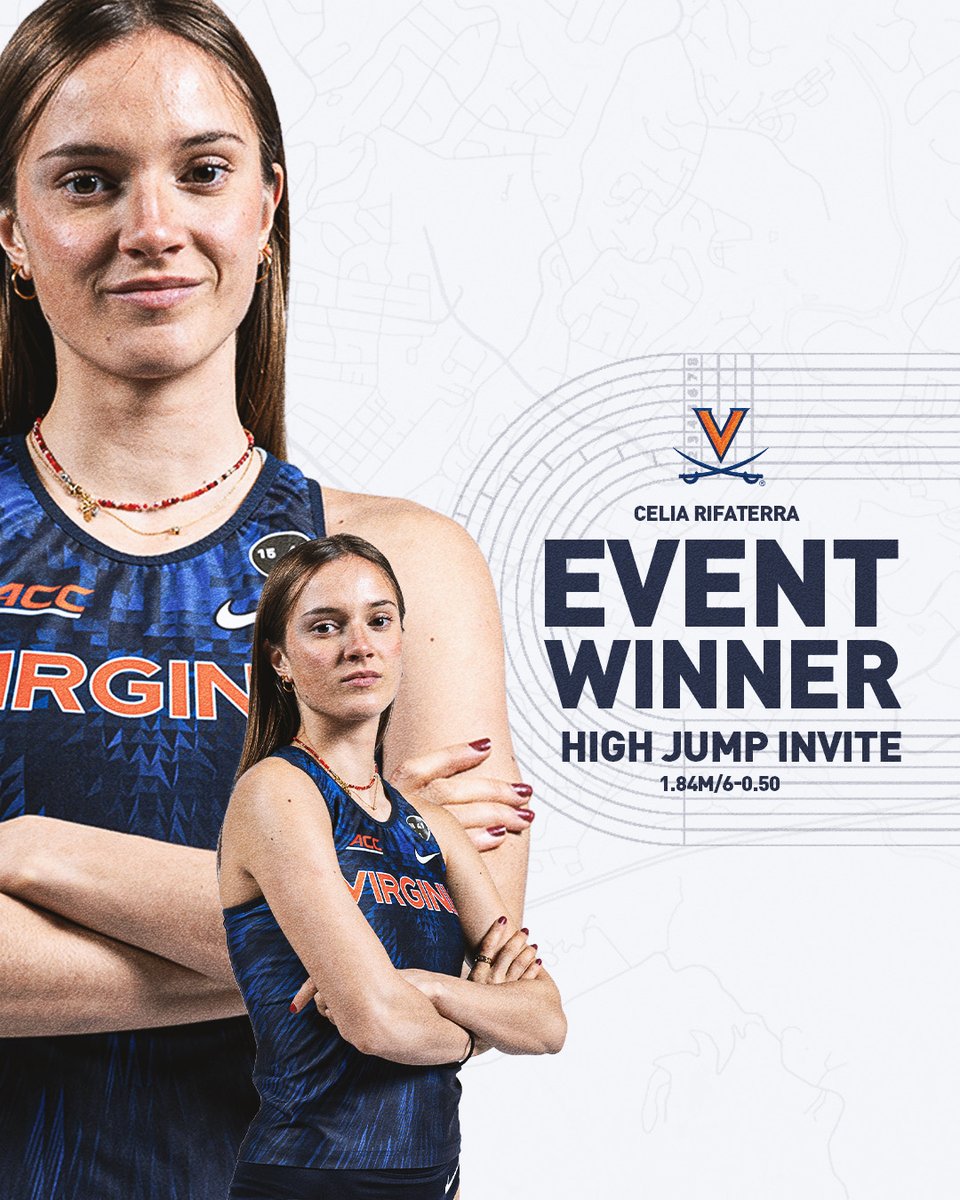 Setting a high bar 🤩

Celia Rifaterra gets the 𝙒𝙄𝙉 in the women's high jump invitational clearing a 𝗠𝗘𝗘𝗧 𝗥𝗘𝗖𝗢𝗥𝗗 1.84m/6-0.50!

#GoHoos