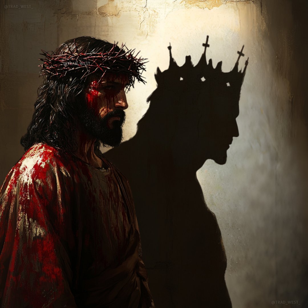 No todos los reyes llevan corona de oro.
El mío llevaba una corona de espinas.