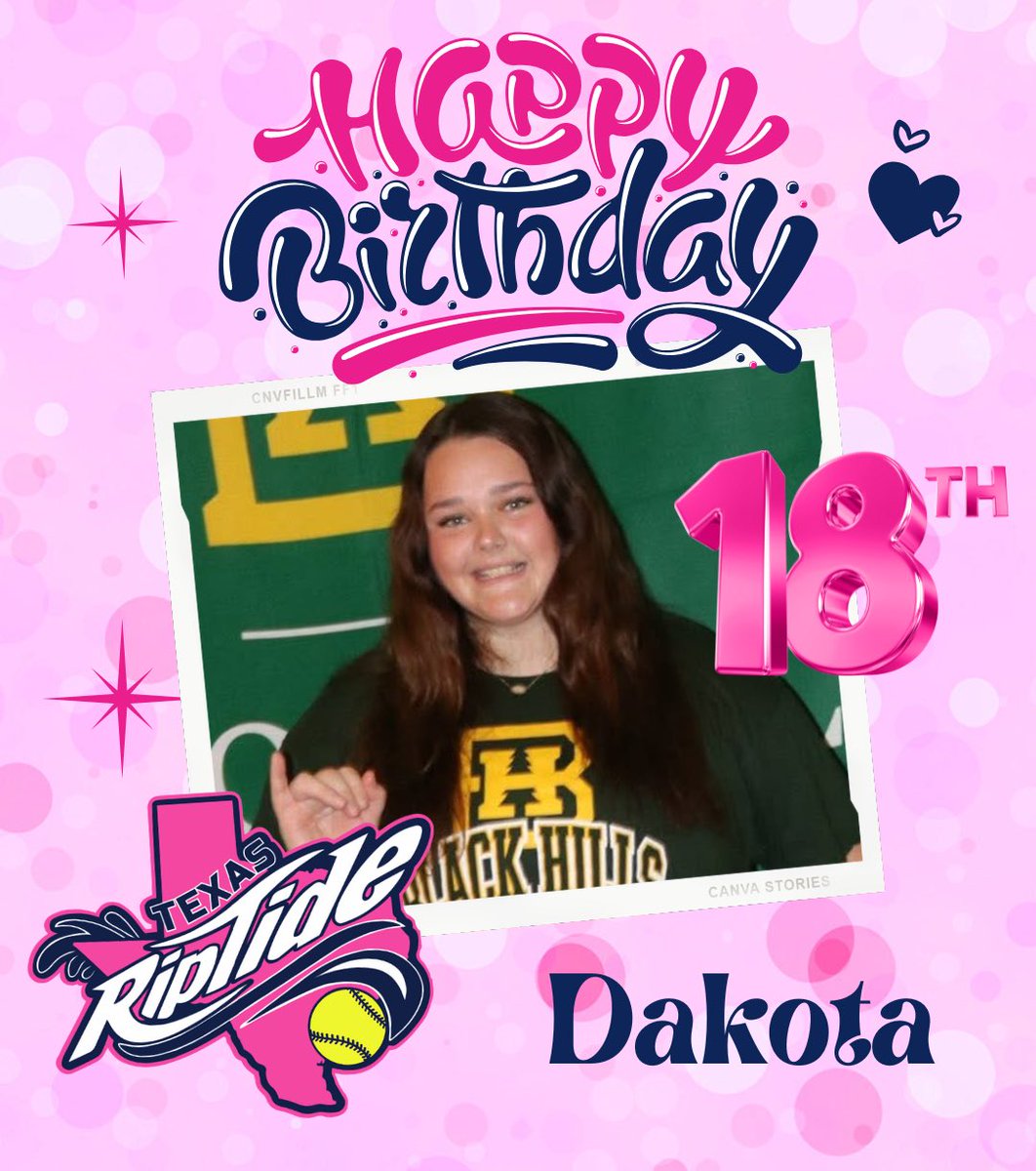 Happy Birthday Dakota! Hope you have an amazing day!