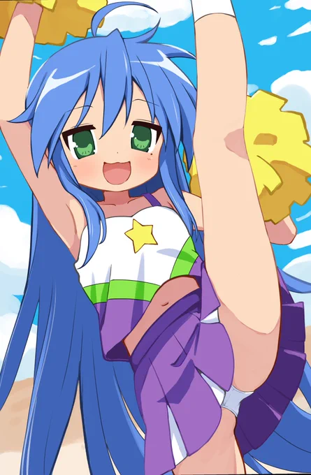 オープニング撮影#らきすた #泉こなた #luckystar 