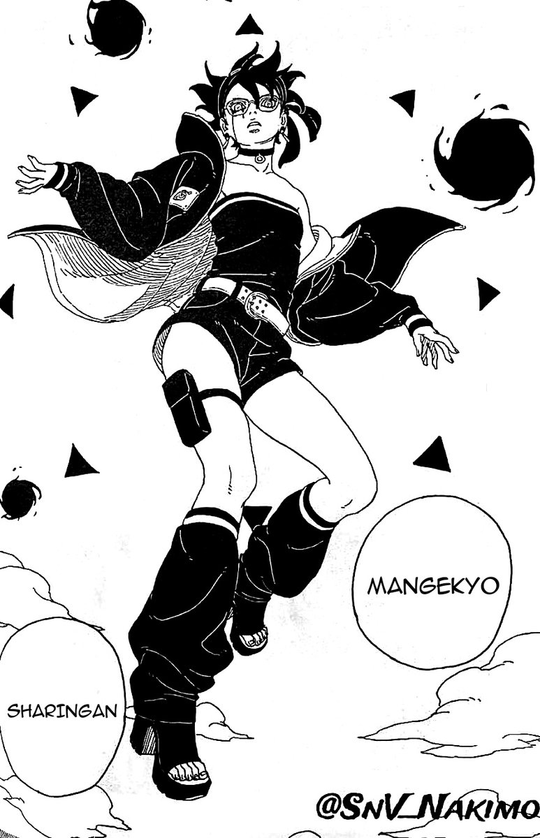 Why is sarada more special ?
1. She had visible struggles after omnipotence and throughout tbv.
2. Her plot and her issues were showcased through many chapters.
3. We saw her fight back and evolve in real time.
4. Her powers are crazy.
5. She actually won.
#borutospoilers