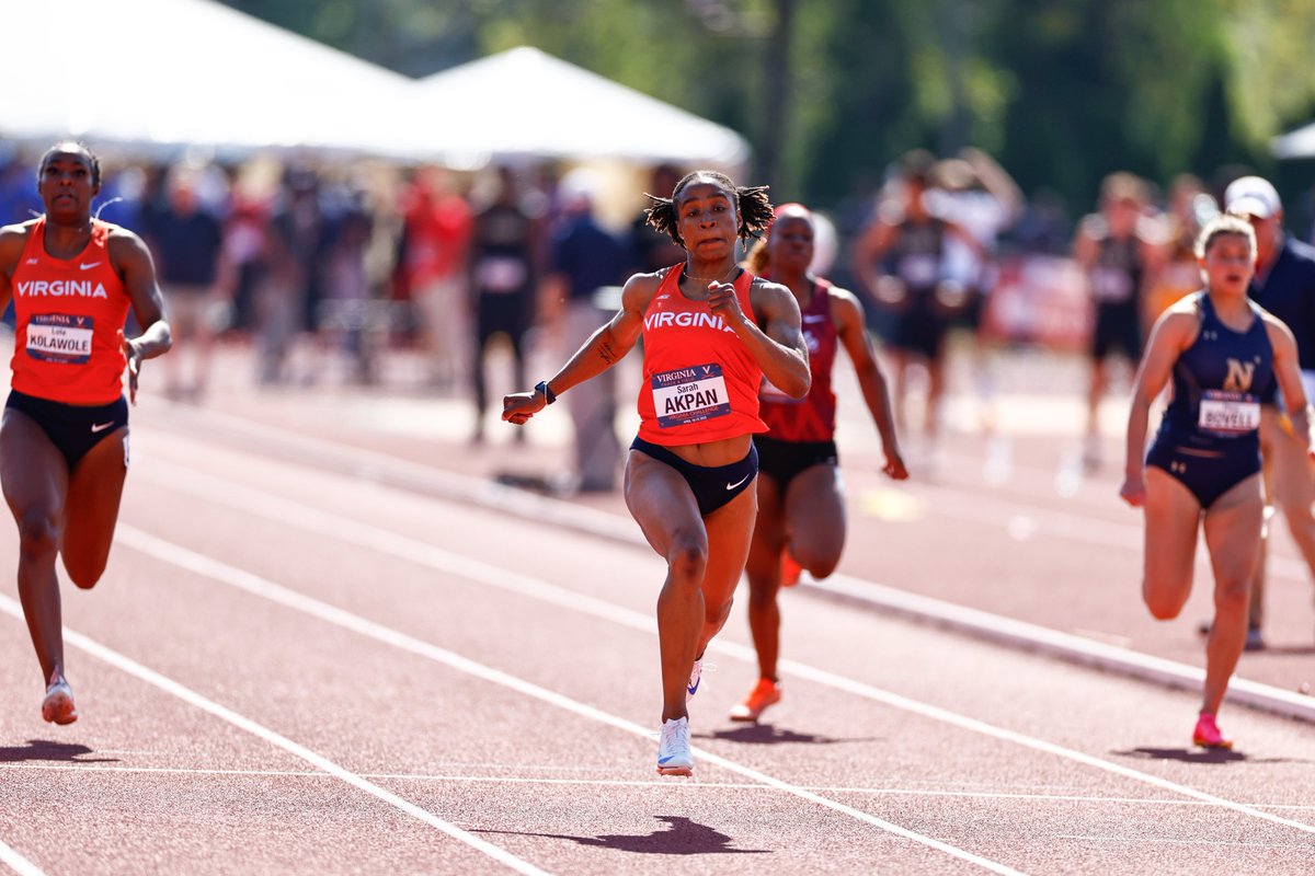 𝙎𝙀𝙀 𝙔𝙊𝙐 𝙄𝙉 𝙏𝙃𝙀 𝙁𝙄𝙉𝘼𝙇 🫡

Sarah Akpan secures her spot in the women's 100m dash final clocking a season-best 11.35 (+1.9)!

Women's 100m Final ➡️ 7:15 p.m. 

#GoHoos