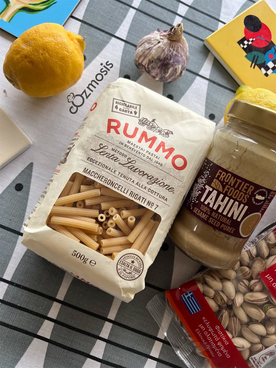 CVlattas's tweet photo. Ρε μπαγάσα @spigaro νηστεύεις;

Maccheroncelli rigati with tahini sauces and roasted pistachios 
.
#GoodFriday2025
.
#Pasta #pastaFriday
#pastaFridaySociety
#cookforlove #cook_bots
#2LouBayFood #Dublin
#foodforfun #lovepasta https://t.co/iwWK5j3f2y