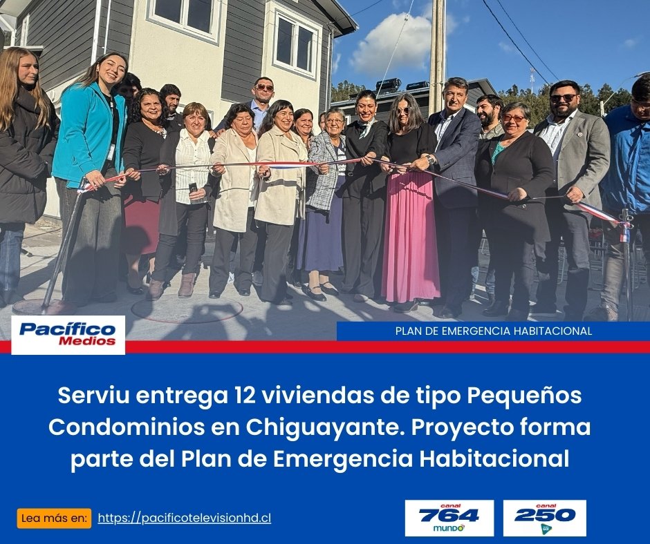Serviu entrega primeras viviendas de Pequeños Condominios en Chiguayante pacificotelevisionhd.cl/?p=23687