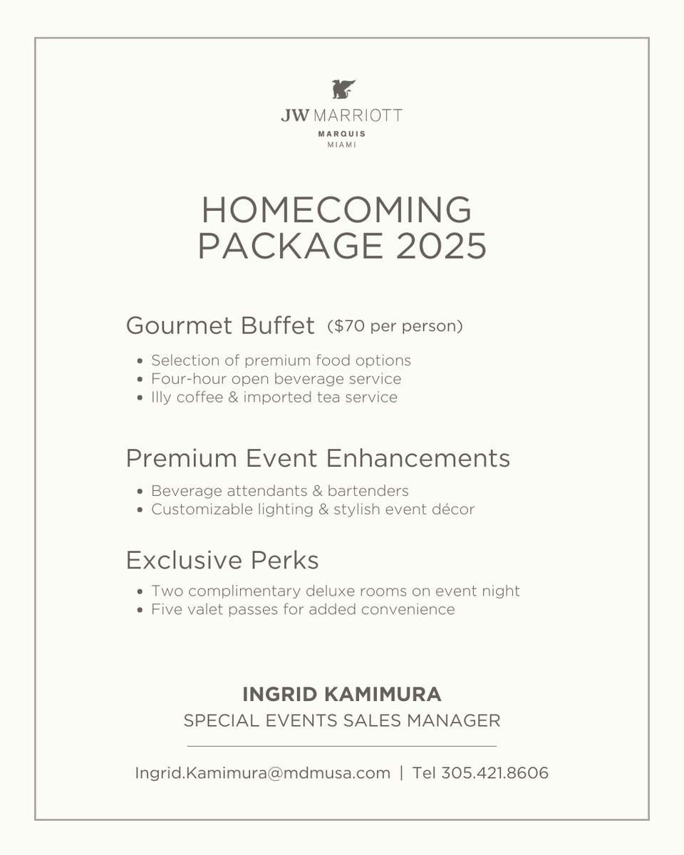 JW Marriott Marquis Miami tweet media