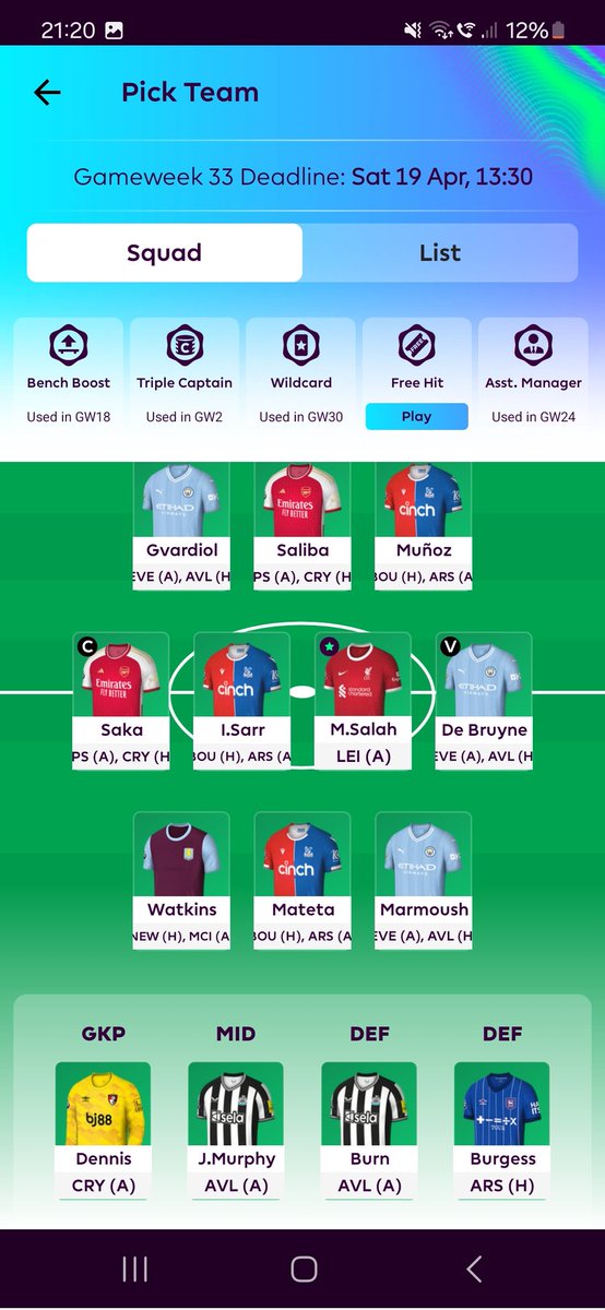 waynem1982's tweet photo. @Seb_FPL Unsure on captain choice? https://t.co/doH7Bt3s8M